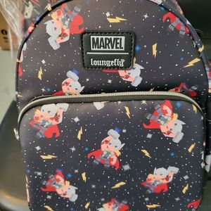 LOUNGEFLY THOR CHIBI GALAXY BACKPACK